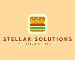 Burger Delivery App logo design