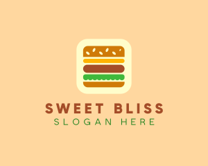 Burger Delivery App logo design