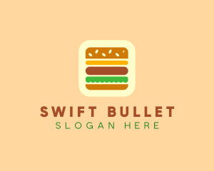 Burger Delivery App logo design