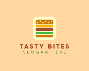 Burger Delivery App logo design