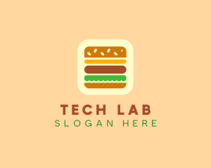 Burger Delivery App logo design