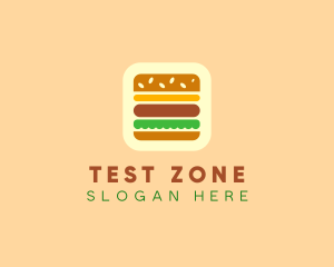 Burger Delivery App logo design