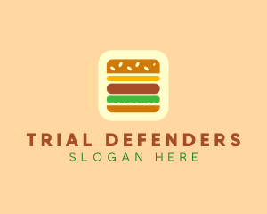 Burger Delivery App logo design