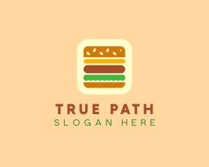 Burger Delivery App logo design