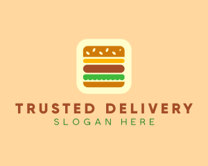 Burger Delivery App logo design