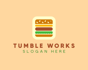 Burger Delivery App logo design