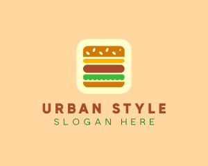 Burger Delivery App logo design