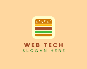 Burger Delivery App logo design