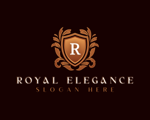 Elegant Royal Shield logo design