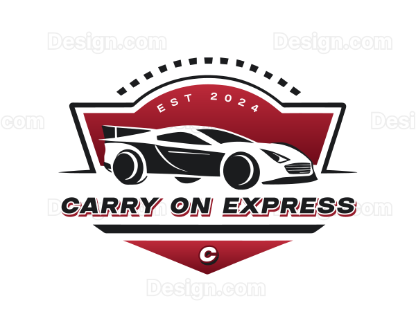 Sports Car Detailing Logo