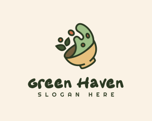 Green Leaf Salad Bowl logo