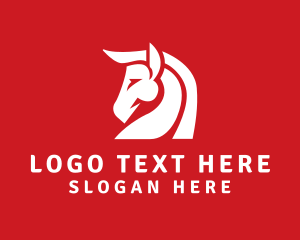 Animal Horse Polo logo design