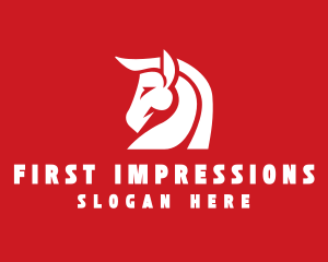 Animal Horse Polo logo design