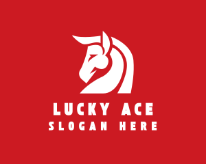 Animal Horse Polo logo design