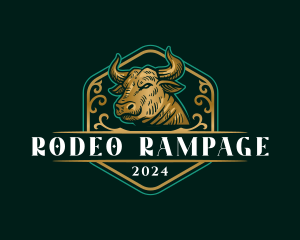 Fierce Bull Rodeo logo design