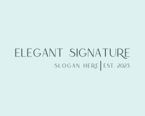 Luxury Elegant Firm logo design