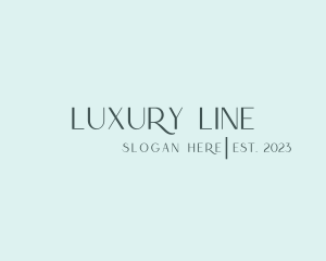 Luxury Elegant Firm logo design