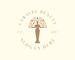 Female Tree Beauty logo design