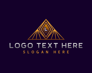 Luxury Company Pyramid logo