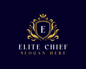 Elegant Royal Crest logo design