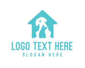 Dog Cat Pet House logo