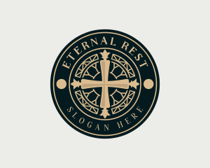 Catholic Parish Church logo design