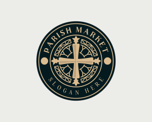 Catholic Parish Church logo design