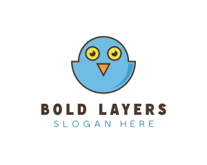 Baby Owl Daycare logo design