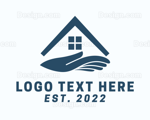 House Roof Shelter Logo