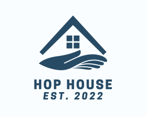 House Roof Shelter logo design