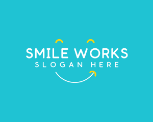 Fun Kiddie Smile logo design