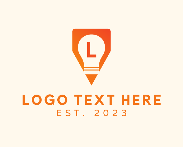 Light logo example 4