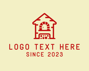 Wood Fired Oven Grill logo design