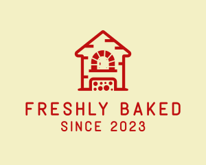 Wood Fired Oven Grill logo design