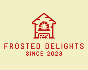 Wood Fired Oven Grill logo design