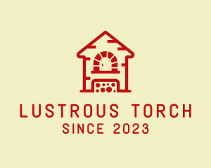 Wood Fired Oven Grill logo design