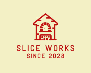 Wood Fired Oven Grill logo design