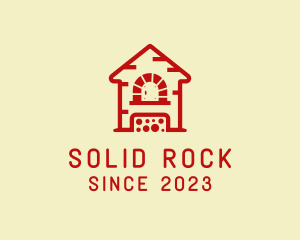 Wood Fired Oven Grill logo design