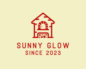 Wood Fired Oven Grill logo design