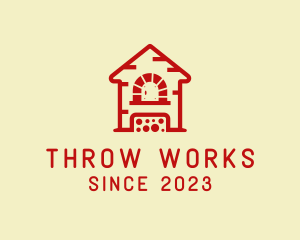 Wood Fired Oven Grill logo design