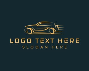 Gradient Fast Car logo