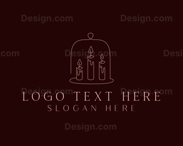 Decor Scented Candle Logo