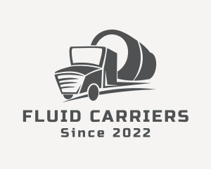 Industrial Concrete Mixer Truck logo