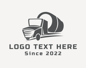 Industrial Concrete Mixer Truck logo