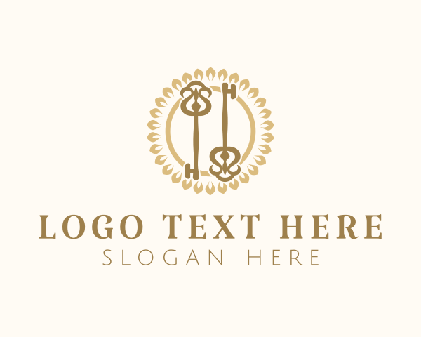 Decorative logo example 3