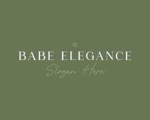 Stylish Elegant Boutique logo design