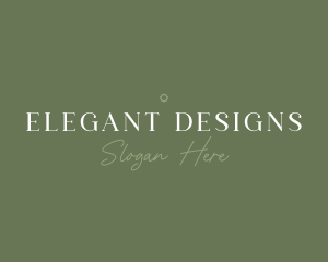 Stylish Elegant Boutique logo design