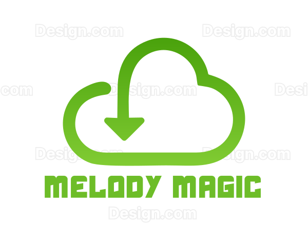 Green Arrow Cloud Logo