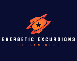 Star Shield Tech logo design