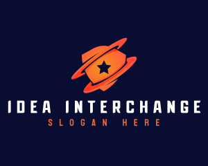 Star Shield Tech logo design